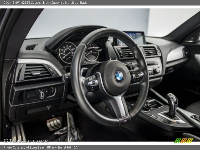 Black Sapphire Metallic / Black 2014 BMW M235i Coupe