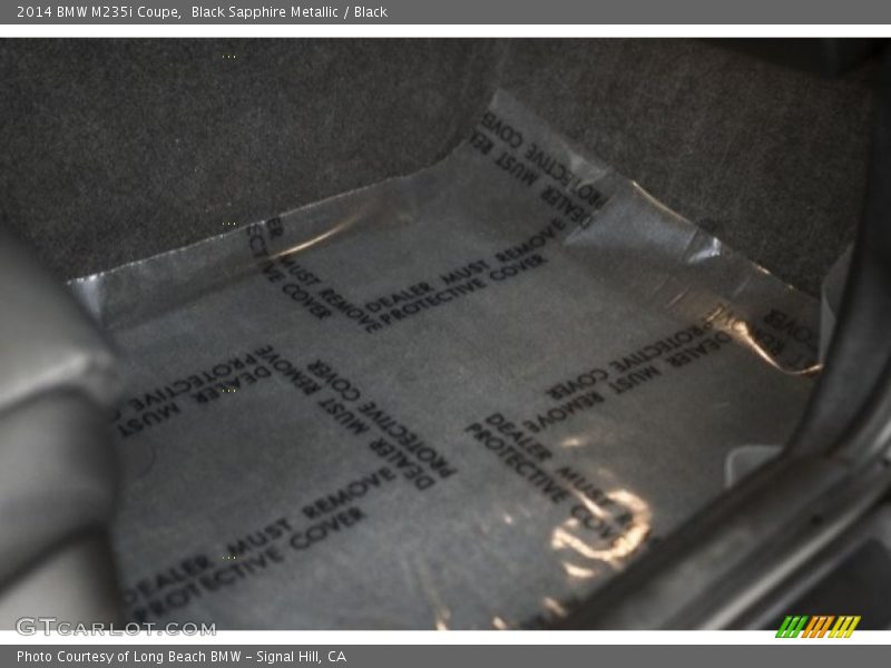 Black Sapphire Metallic / Black 2014 BMW M235i Coupe