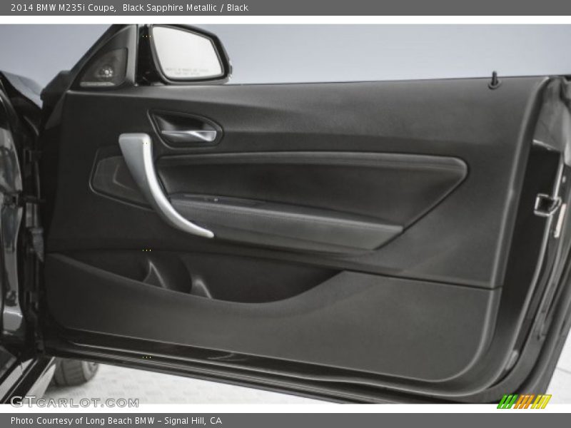 Black Sapphire Metallic / Black 2014 BMW M235i Coupe