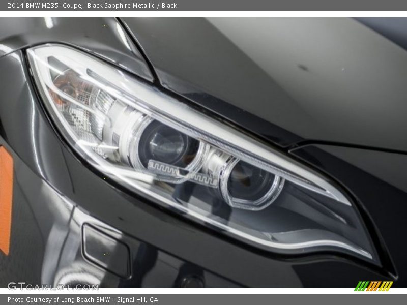 Black Sapphire Metallic / Black 2014 BMW M235i Coupe