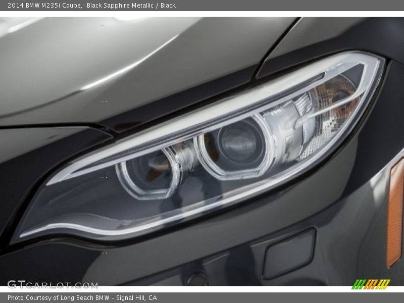 Black Sapphire Metallic / Black 2014 BMW M235i Coupe