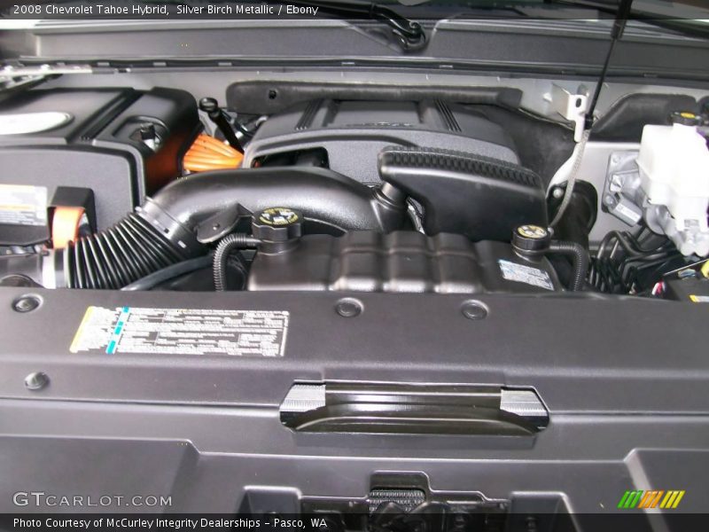 Silver Birch Metallic / Ebony 2008 Chevrolet Tahoe Hybrid