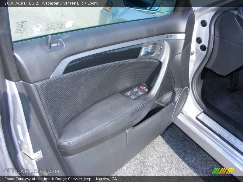 Alabaster Silver Metallic / Ebony 2006 Acura TL 3.2