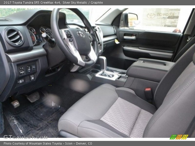  2017 Tundra SR5 CrewMax 4x4 Graphite Interior