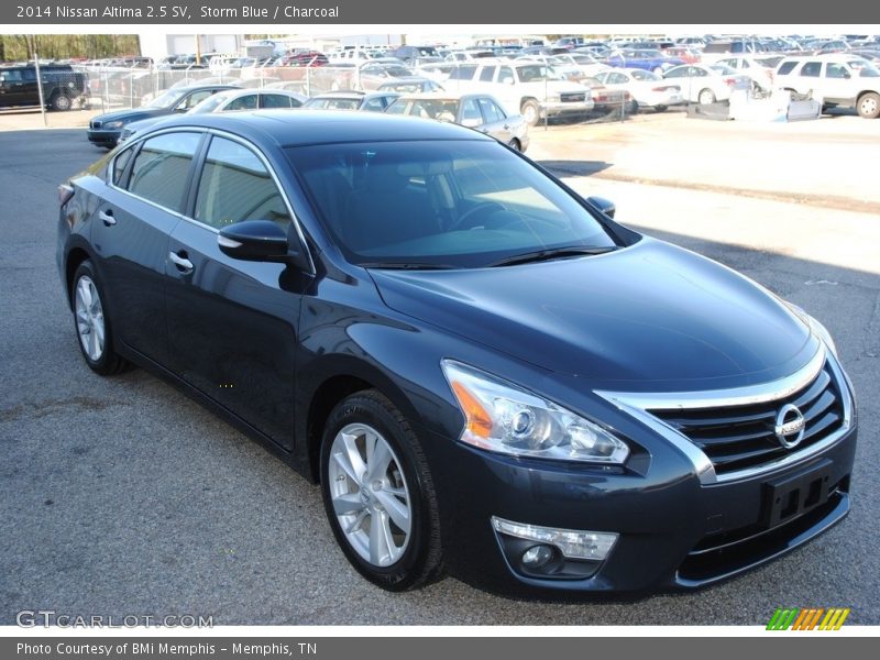 Storm Blue / Charcoal 2014 Nissan Altima 2.5 SV