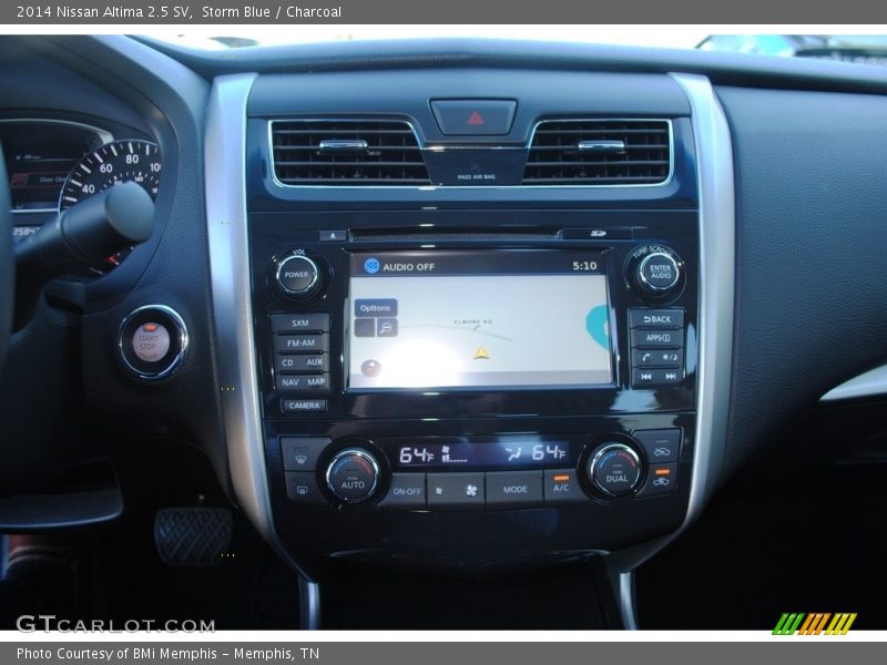 Storm Blue / Charcoal 2014 Nissan Altima 2.5 SV