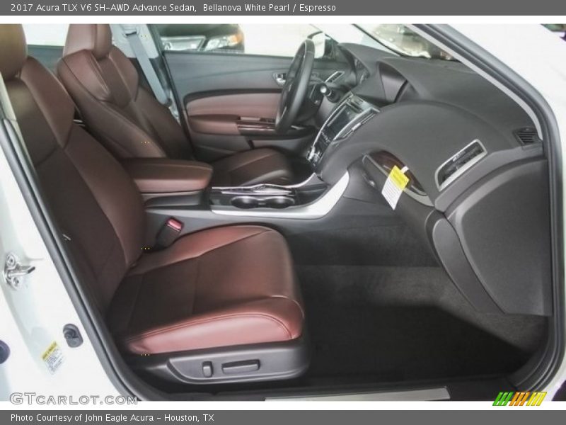 Front Seat of 2017 TLX V6 SH-AWD Advance Sedan