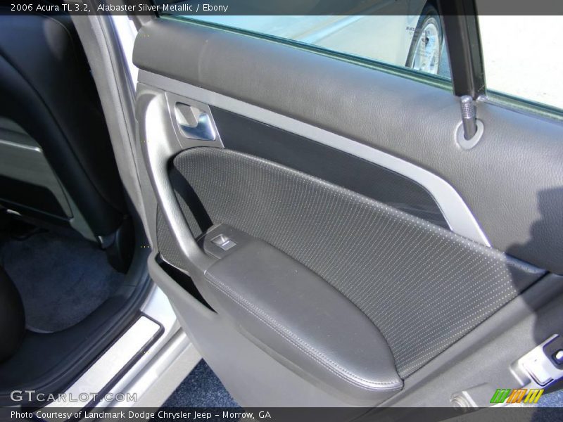 Alabaster Silver Metallic / Ebony 2006 Acura TL 3.2