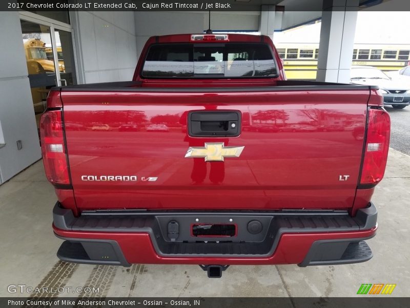 Cajun Red Tintcoat / Jet Black 2017 Chevrolet Colorado LT Extended Cab