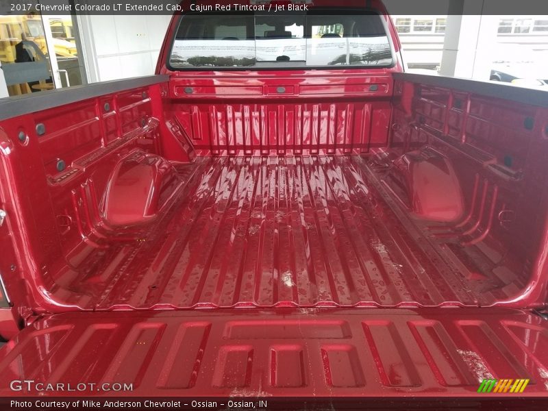 Cajun Red Tintcoat / Jet Black 2017 Chevrolet Colorado LT Extended Cab