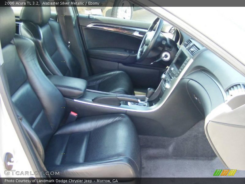Alabaster Silver Metallic / Ebony 2006 Acura TL 3.2