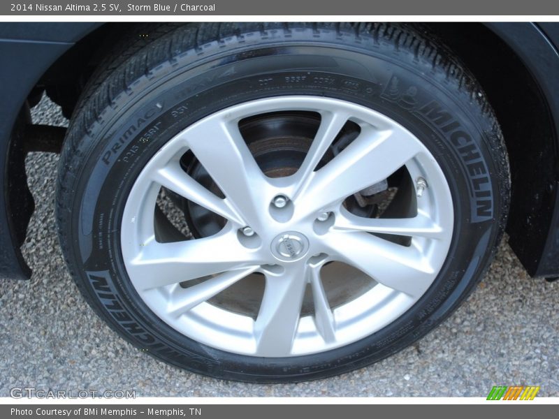 Storm Blue / Charcoal 2014 Nissan Altima 2.5 SV