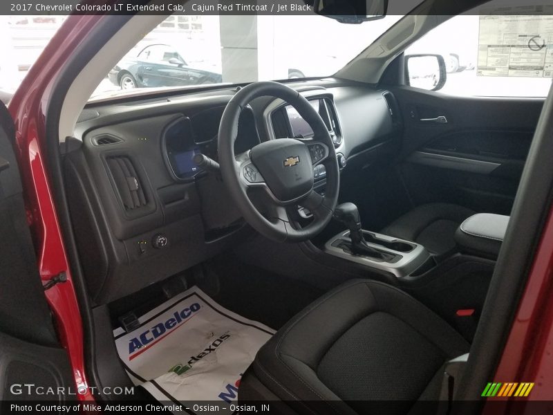 Cajun Red Tintcoat / Jet Black 2017 Chevrolet Colorado LT Extended Cab