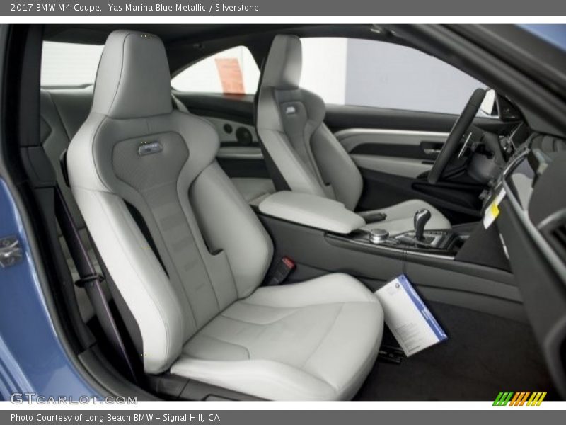  2017 M4 Coupe Silverstone Interior