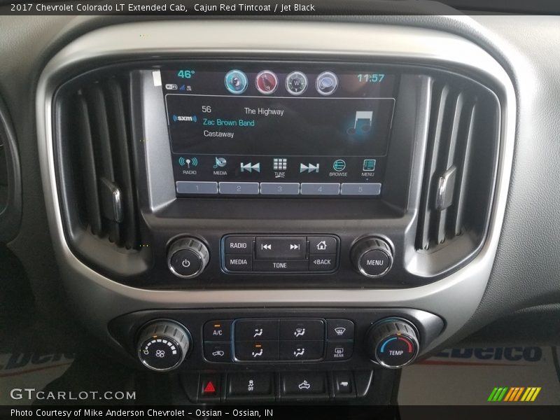 Controls of 2017 Colorado LT Extended Cab