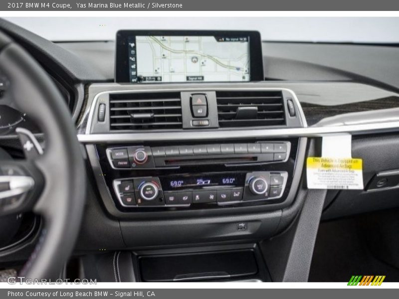 Yas Marina Blue Metallic / Silverstone 2017 BMW M4 Coupe