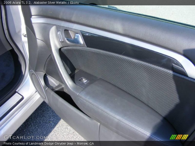 Alabaster Silver Metallic / Ebony 2006 Acura TL 3.2