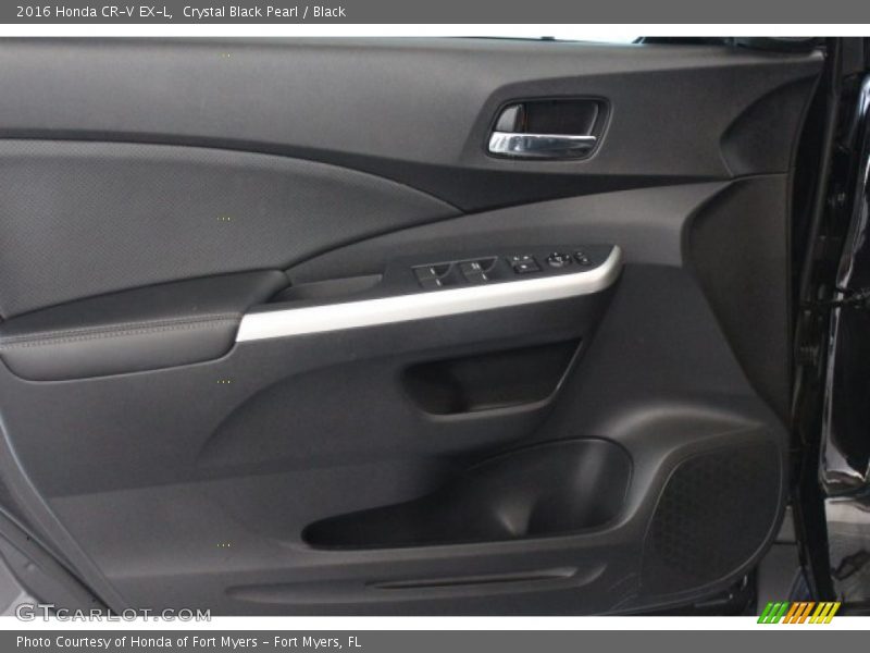Crystal Black Pearl / Black 2016 Honda CR-V EX-L
