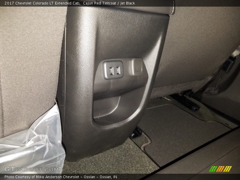 Cajun Red Tintcoat / Jet Black 2017 Chevrolet Colorado LT Extended Cab