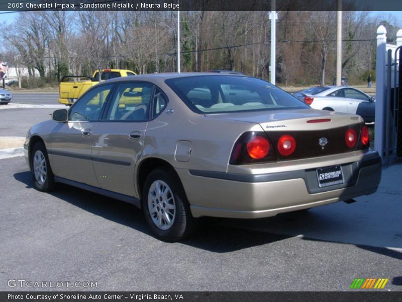 Sandstone Metallic / Neutral Beige 2005 Chevrolet Impala