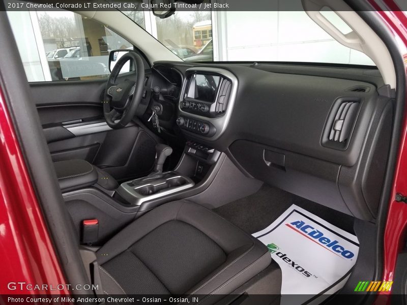 Cajun Red Tintcoat / Jet Black 2017 Chevrolet Colorado LT Extended Cab
