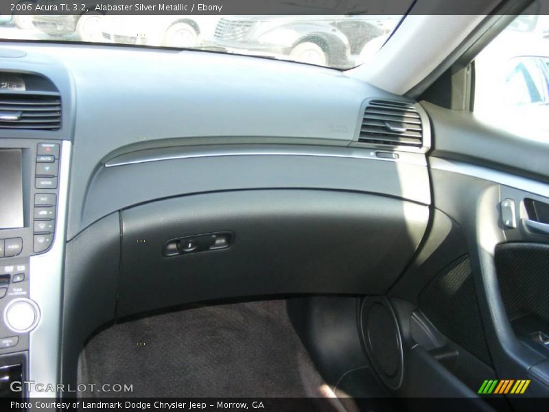 Alabaster Silver Metallic / Ebony 2006 Acura TL 3.2