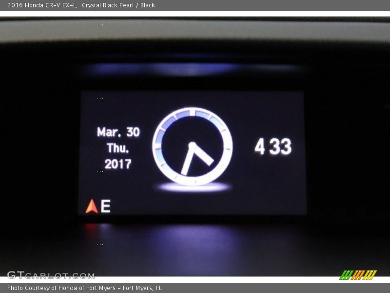 Crystal Black Pearl / Black 2016 Honda CR-V EX-L
