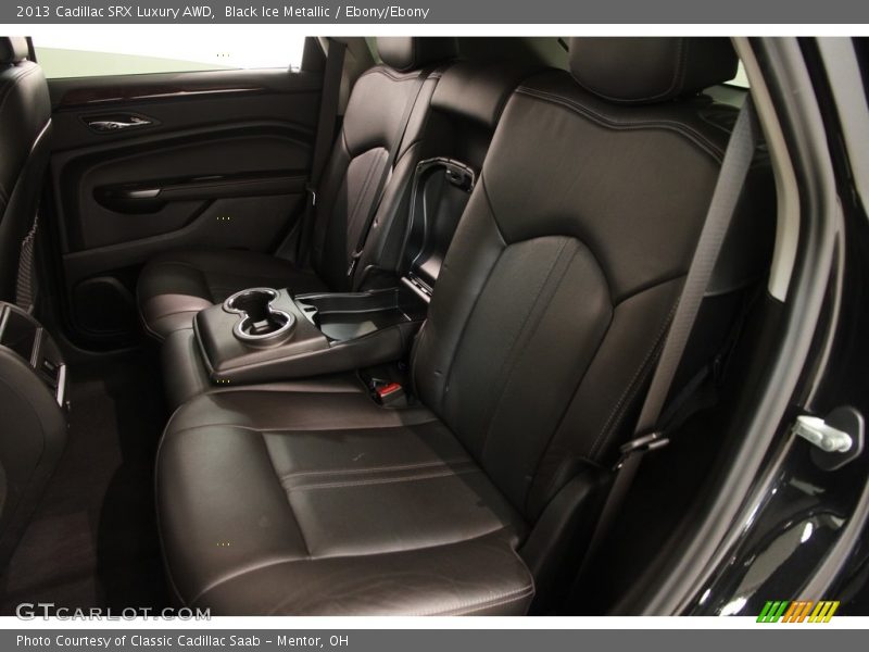 Black Ice Metallic / Ebony/Ebony 2013 Cadillac SRX Luxury AWD
