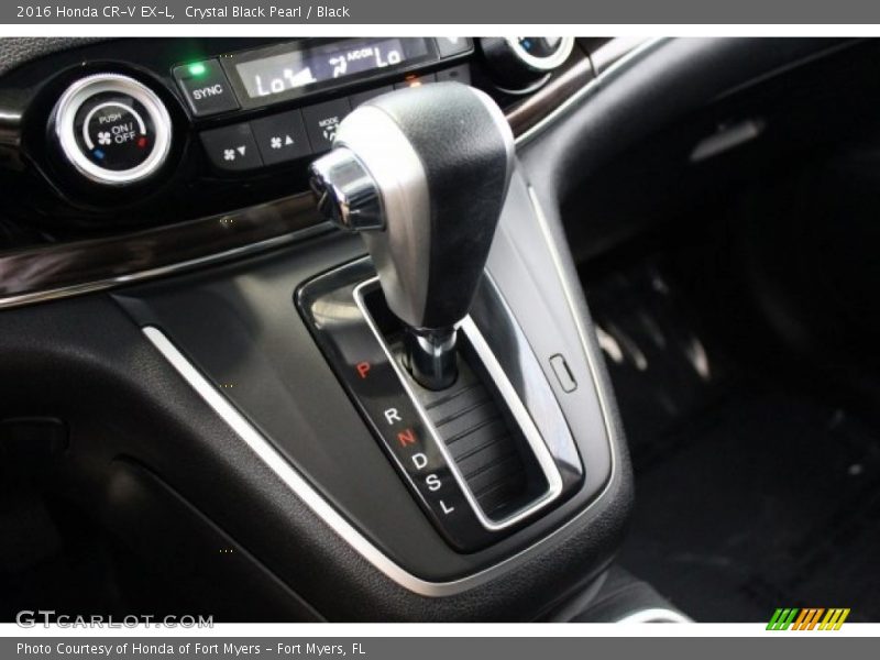 Crystal Black Pearl / Black 2016 Honda CR-V EX-L