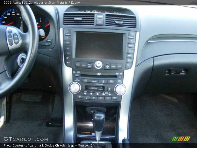 Alabaster Silver Metallic / Ebony 2006 Acura TL 3.2