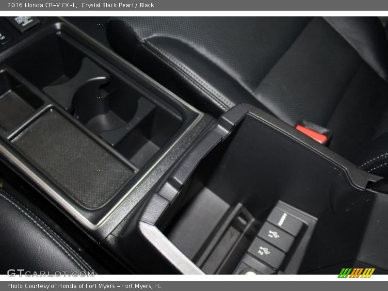 Crystal Black Pearl / Black 2016 Honda CR-V EX-L