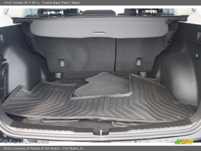 Crystal Black Pearl / Black 2016 Honda CR-V EX-L