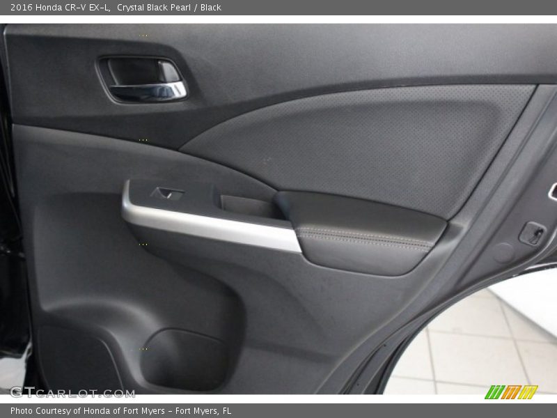 Crystal Black Pearl / Black 2016 Honda CR-V EX-L