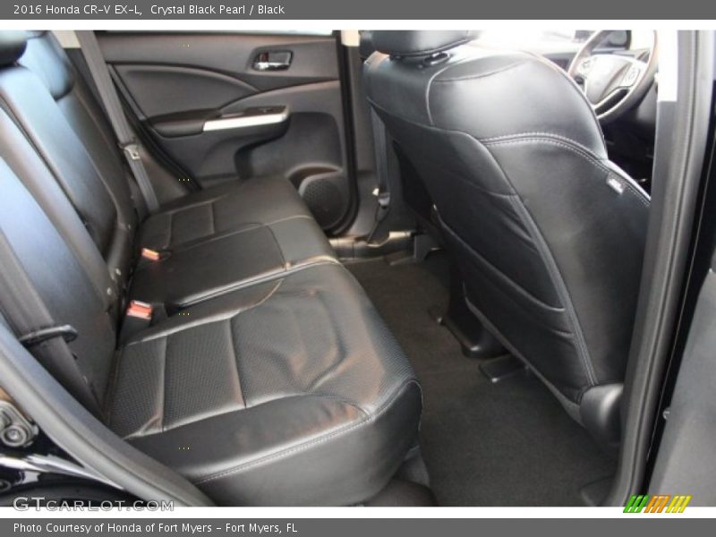 Crystal Black Pearl / Black 2016 Honda CR-V EX-L