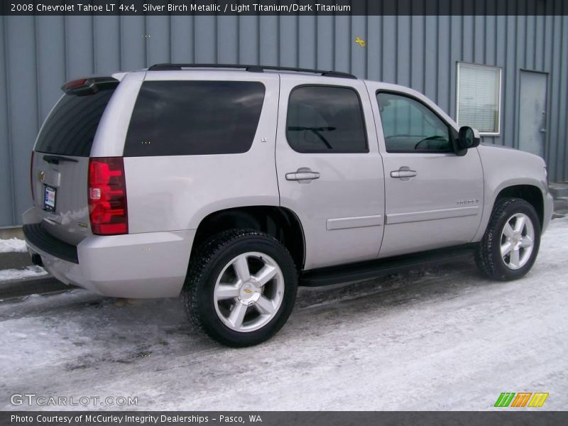 Silver Birch Metallic / Light Titanium/Dark Titanium 2008 Chevrolet Tahoe LT 4x4