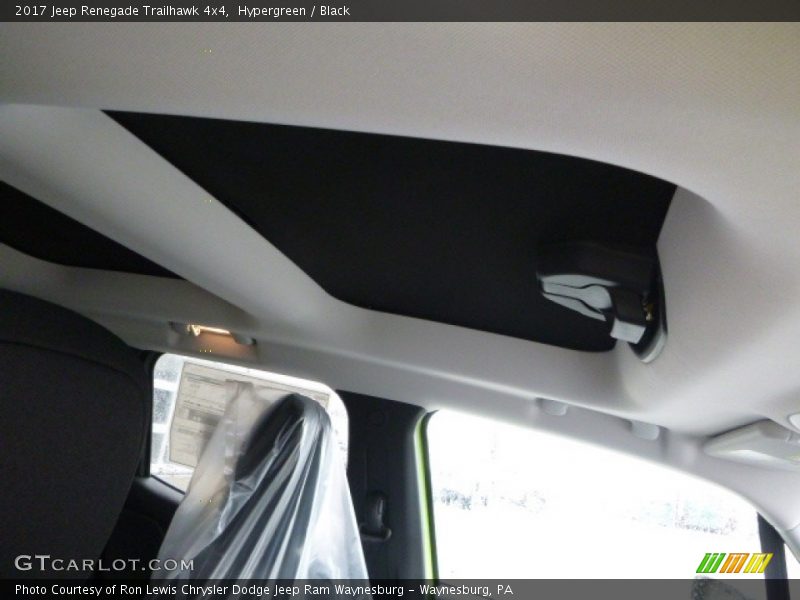 Hypergreen / Black 2017 Jeep Renegade Trailhawk 4x4
