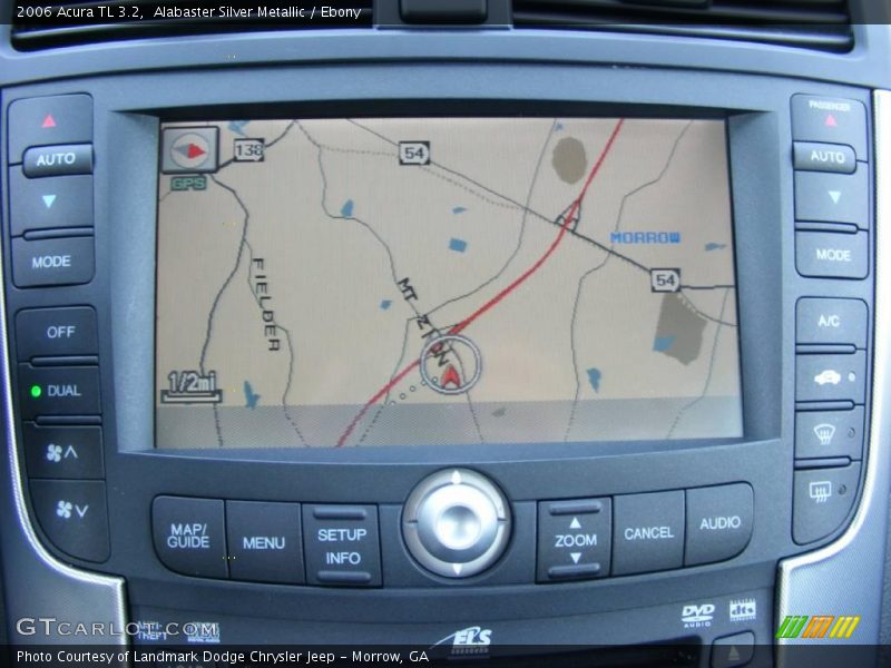 Alabaster Silver Metallic / Ebony 2006 Acura TL 3.2