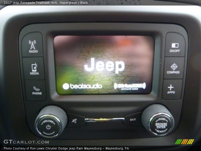 Hypergreen / Black 2017 Jeep Renegade Trailhawk 4x4