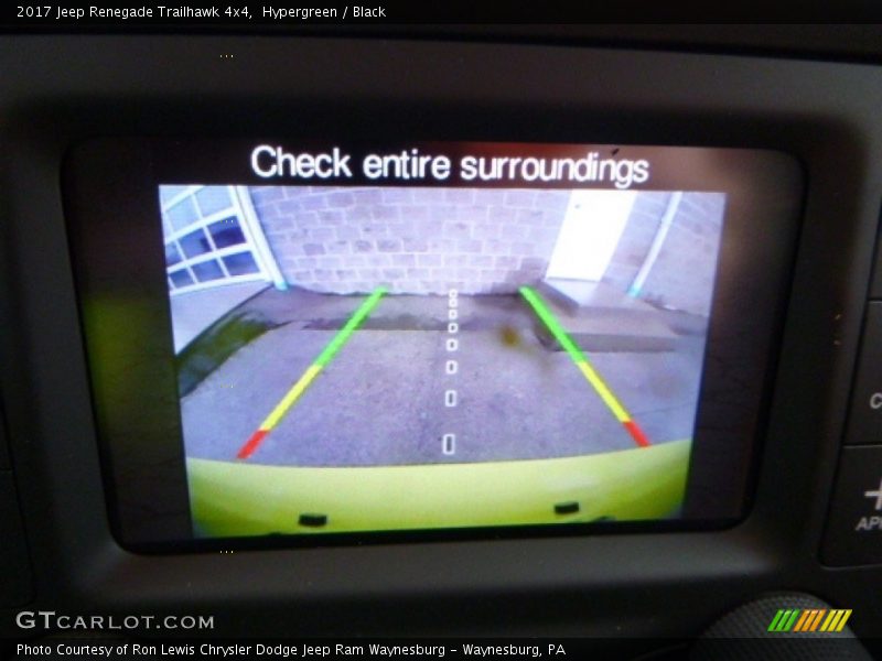 Hypergreen / Black 2017 Jeep Renegade Trailhawk 4x4