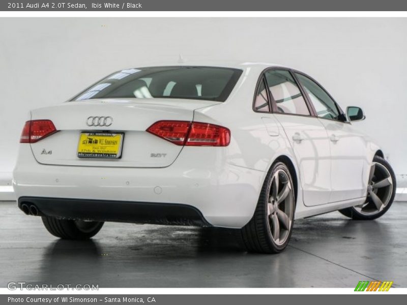 Ibis White / Black 2011 Audi A4 2.0T Sedan