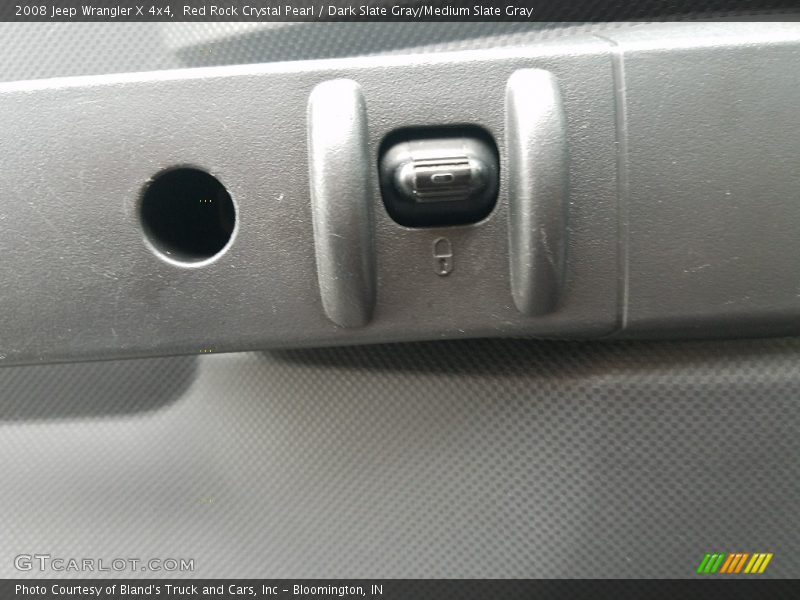 Red Rock Crystal Pearl / Dark Slate Gray/Medium Slate Gray 2008 Jeep Wrangler X 4x4