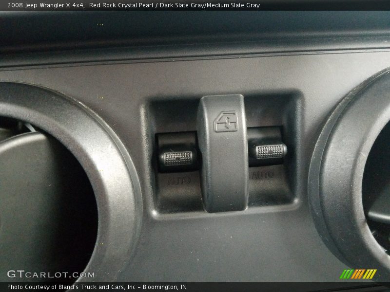Red Rock Crystal Pearl / Dark Slate Gray/Medium Slate Gray 2008 Jeep Wrangler X 4x4