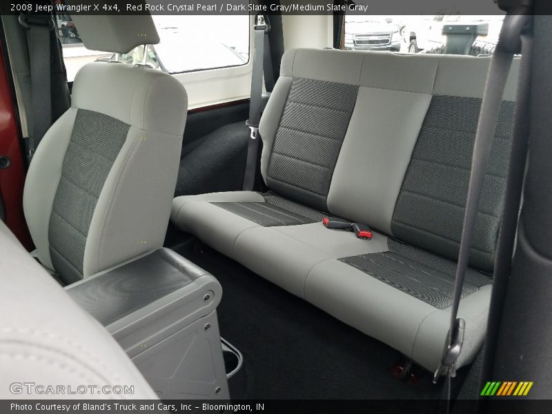 Red Rock Crystal Pearl / Dark Slate Gray/Medium Slate Gray 2008 Jeep Wrangler X 4x4