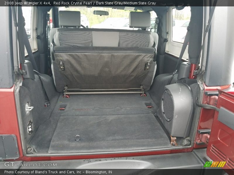 Red Rock Crystal Pearl / Dark Slate Gray/Medium Slate Gray 2008 Jeep Wrangler X 4x4
