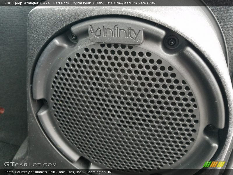 Red Rock Crystal Pearl / Dark Slate Gray/Medium Slate Gray 2008 Jeep Wrangler X 4x4