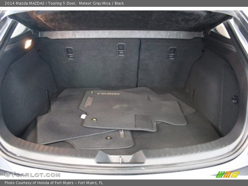 Meteor Gray Mica / Black 2014 Mazda MAZDA3 i Touring 5 Door