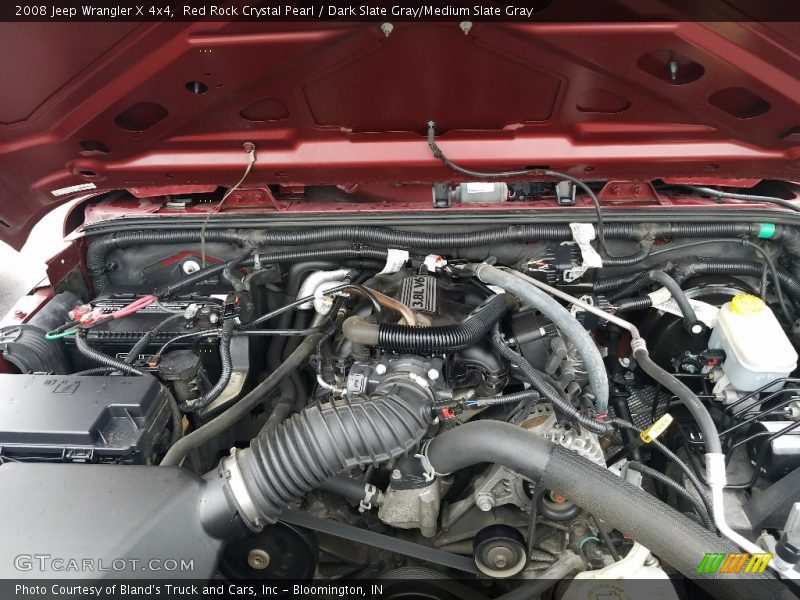 Red Rock Crystal Pearl / Dark Slate Gray/Medium Slate Gray 2008 Jeep Wrangler X 4x4