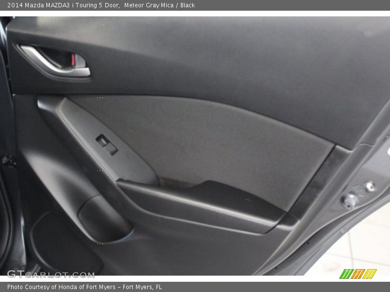 Meteor Gray Mica / Black 2014 Mazda MAZDA3 i Touring 5 Door