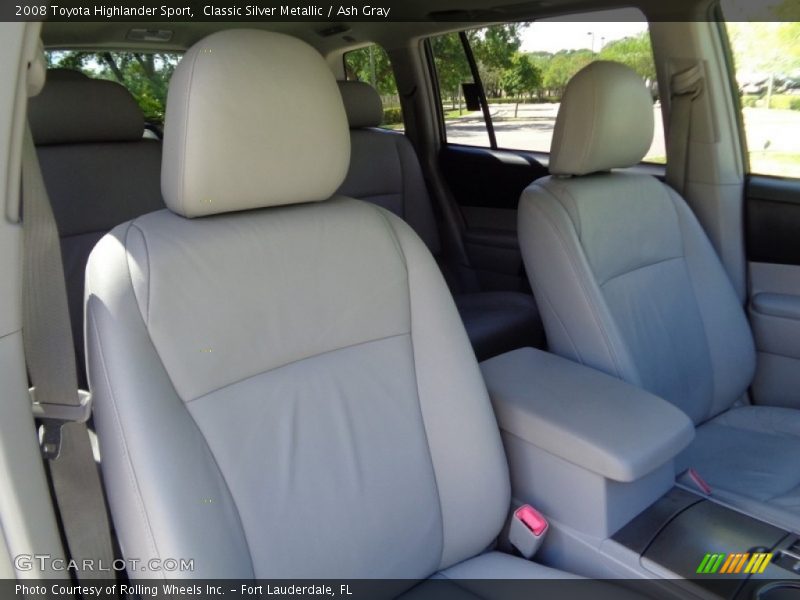 Classic Silver Metallic / Ash Gray 2008 Toyota Highlander Sport