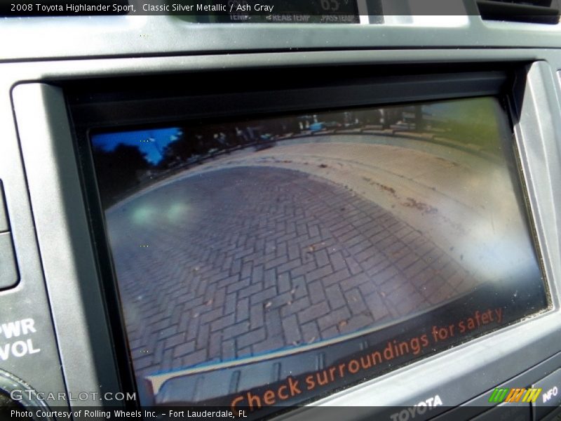 Classic Silver Metallic / Ash Gray 2008 Toyota Highlander Sport